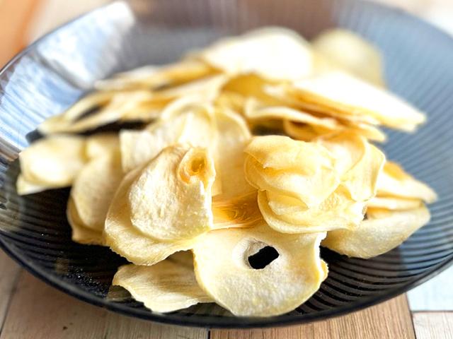 農薬不使用･無堆肥･無肥料自然栽培ジャンボにんにくチップ