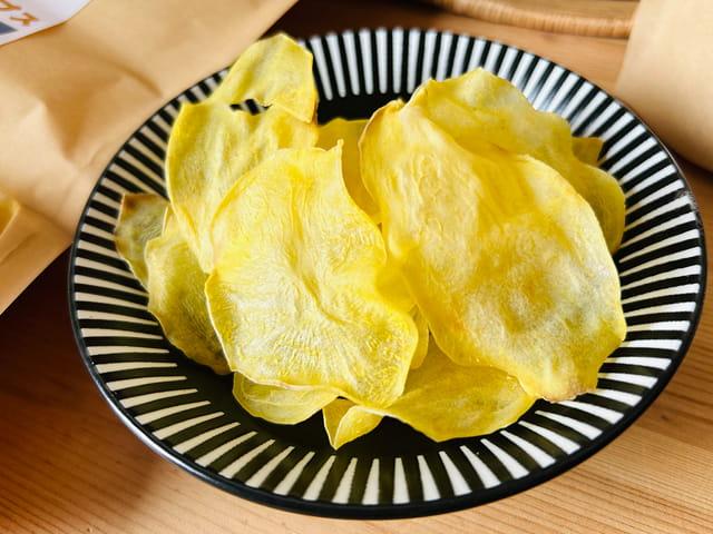 農薬不使用･無堆肥･無肥料無添加ノンフライポテトチップス