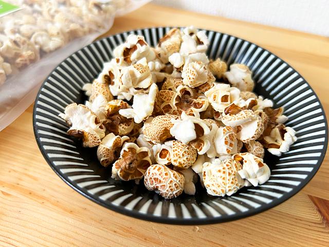 農薬不使用･無堆肥･無肥料自然栽培とうもろこしポン菓子『どん喜美（どんきび）』