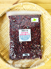 【40％オフ】自然栽培哲さんの襟裳小豆B品500g