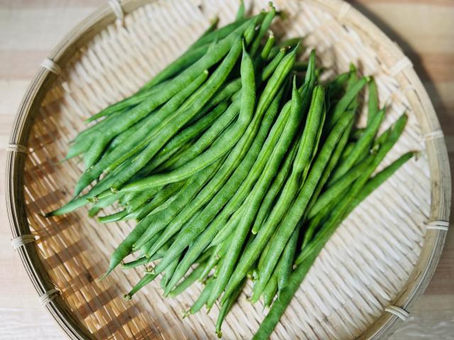 自家採種・自然栽培さやいんげん700ｇ