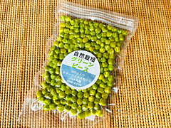 自然栽培冷凍グリンピース100g