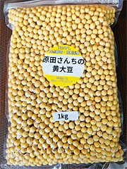 自然栽培原田さんの黄大豆1kg