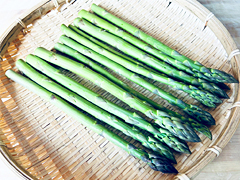 有機質栽培大野さん家のグリーンアスパラ300g