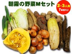 朝霧の野菜セットMセット