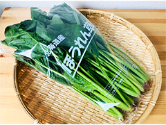 北海道産高野さんの自然農法ほうれん草200g