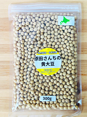 節分セール！20％オフ自然栽培原田さんの黄大豆300ｇ