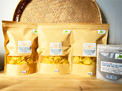 ノンフライポテトチップス3袋＋ソイコーヒー(北海道・関東・東北送料無料）